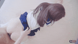【真人 AV】4519.穿着制服的女孩，从第一角度来看，她又被操了，中出。 [舟合4519]-第4张图片-萌站