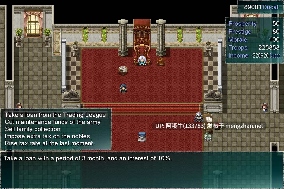 【幻想/RPG/PC/机翻】赤字女王 Queen in Deficit [v0.30b] [BrokenTorpedo][669M]【序号4437】-第3张图片-萌站