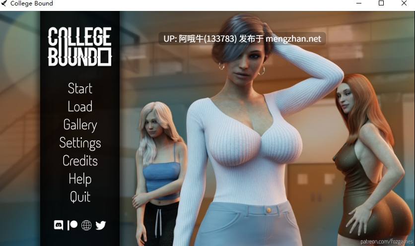 【欧美/SLG/PC机翻/安卓生肉】大学绑定 College Bound [v0.6.16] [FOZ][8.28G]【序号4438】-第2张图片-萌站