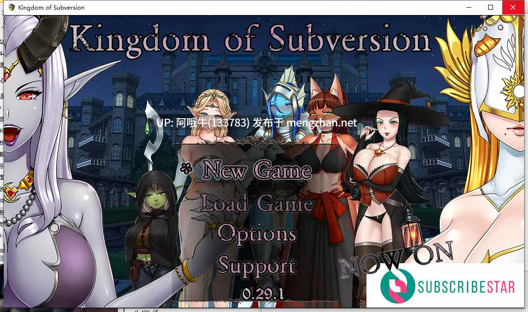 【2D/腐败/RPG/PC/机翻】颠覆王国 Kingdom of Subversion [v0.29.2] [Naughty Underworld][2.99G]【序号4442】-第2张图片-萌站