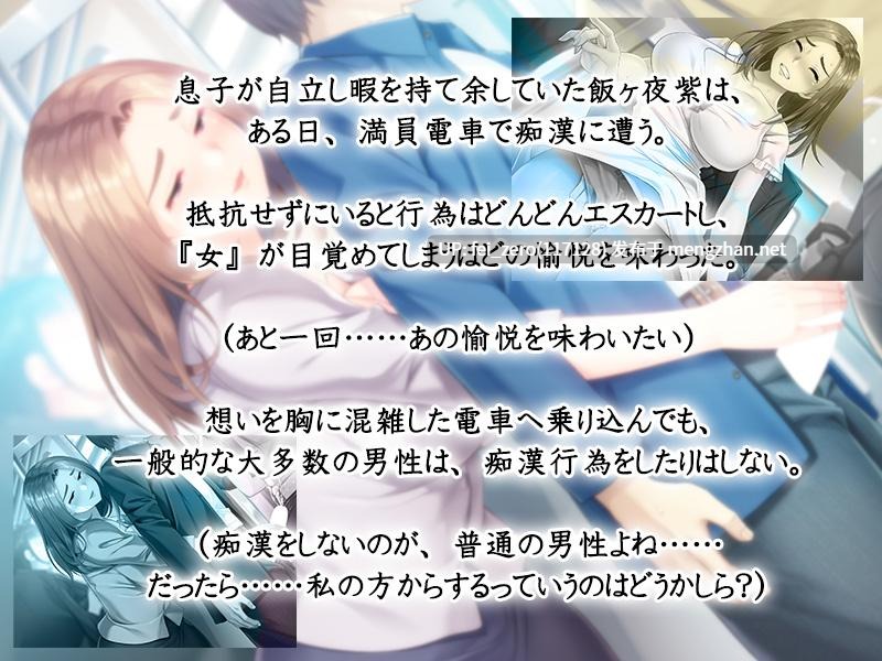 【PC/ADV/汉化】痴的な熟女エロリスト～満員電車で夫に隠れて他人棒搾り～-第3张图片-萌站