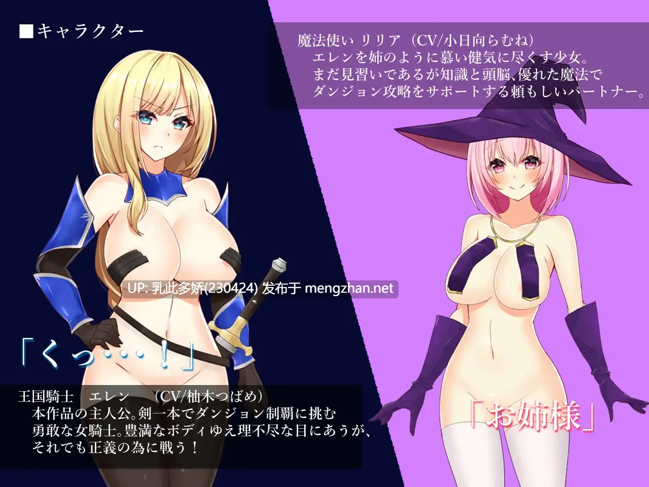 11[RPG动态AI嵌翻] 帕兹骑士艾伦与地下城索多瑪 ペイズの騎士エレンとダンジョンの街ソドム v1.10 [PC907M]-第5张图片-萌站