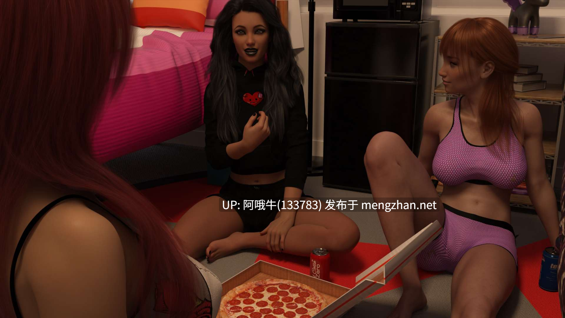 【欧美/SLG/PC机翻/安卓生肉/萌站内植】实际室友 2 - 联谊会崩溃 Actual Roommates 2 - Sorority Crash [Ch.2] [HanakoXVN]【2.22G】【序号4468】-第9张图片-萌站