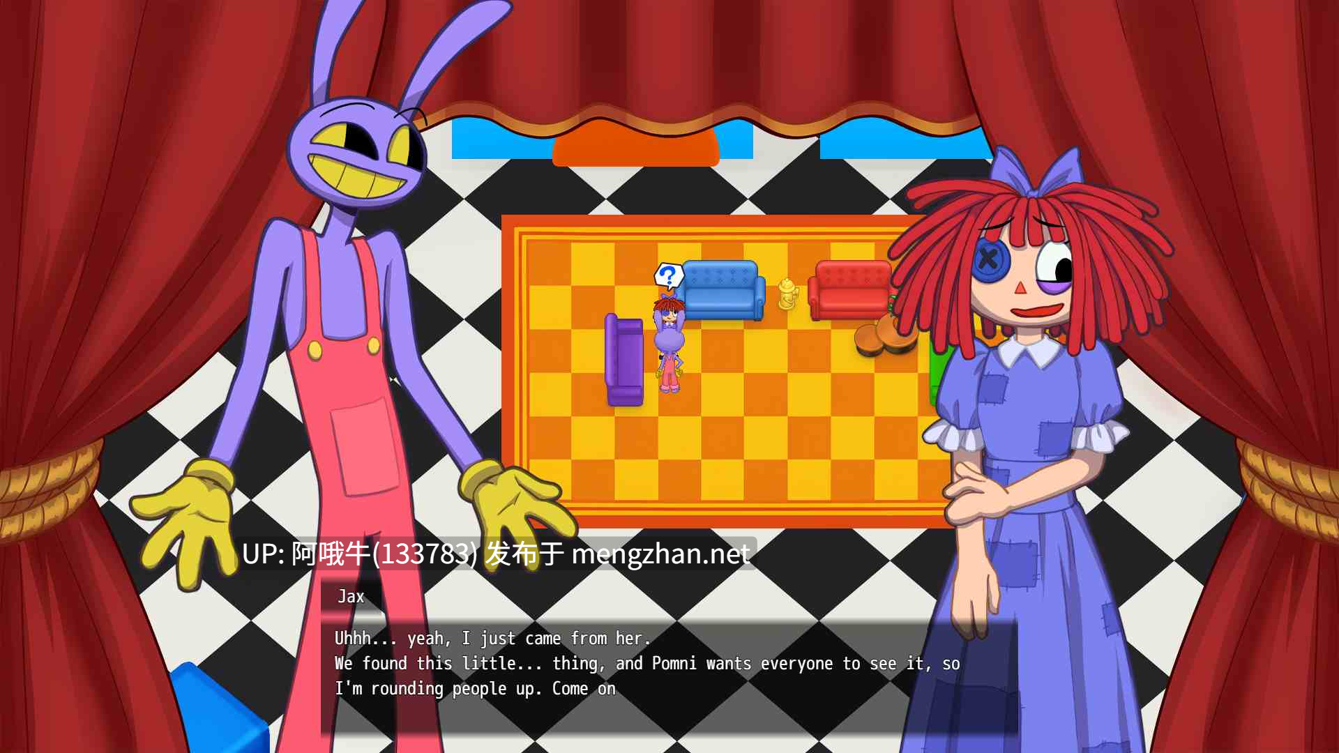 【2D/猎奇/RPG/PC/机翻/萌站内植】神奇的数字马戏团 The Amazing Digital LEWD Circus [v0.1.1] [Somnambula]【410M】【序号4497】-第5张图片-萌站