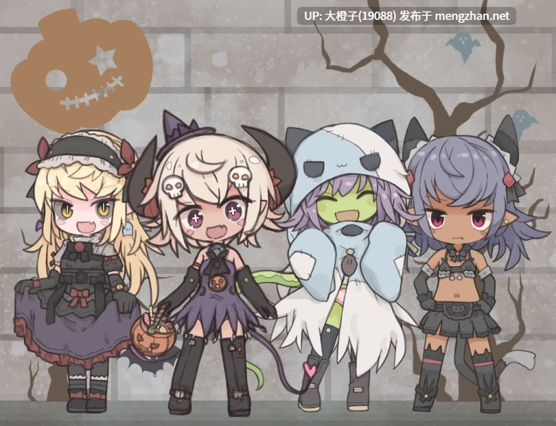 【RPG汉化安卓+PC调教】[らーすとちゅか]涩气满满♡万圣节(魔物っ子主催わくわくハロウィンパーティー )[527M]-第4张图片-萌站