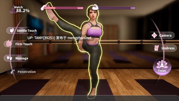 #紧绷情欲瑜珈 #God of Yoga 官方中文步兵版  