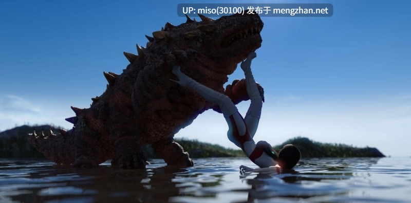女奥特曼艾尔琳娜-海中的秘密-第6张图片-萌站