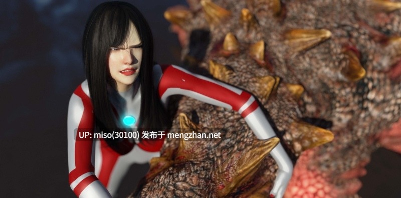 女奥特曼艾尔琳娜-海中的秘密-第15张图片-萌站