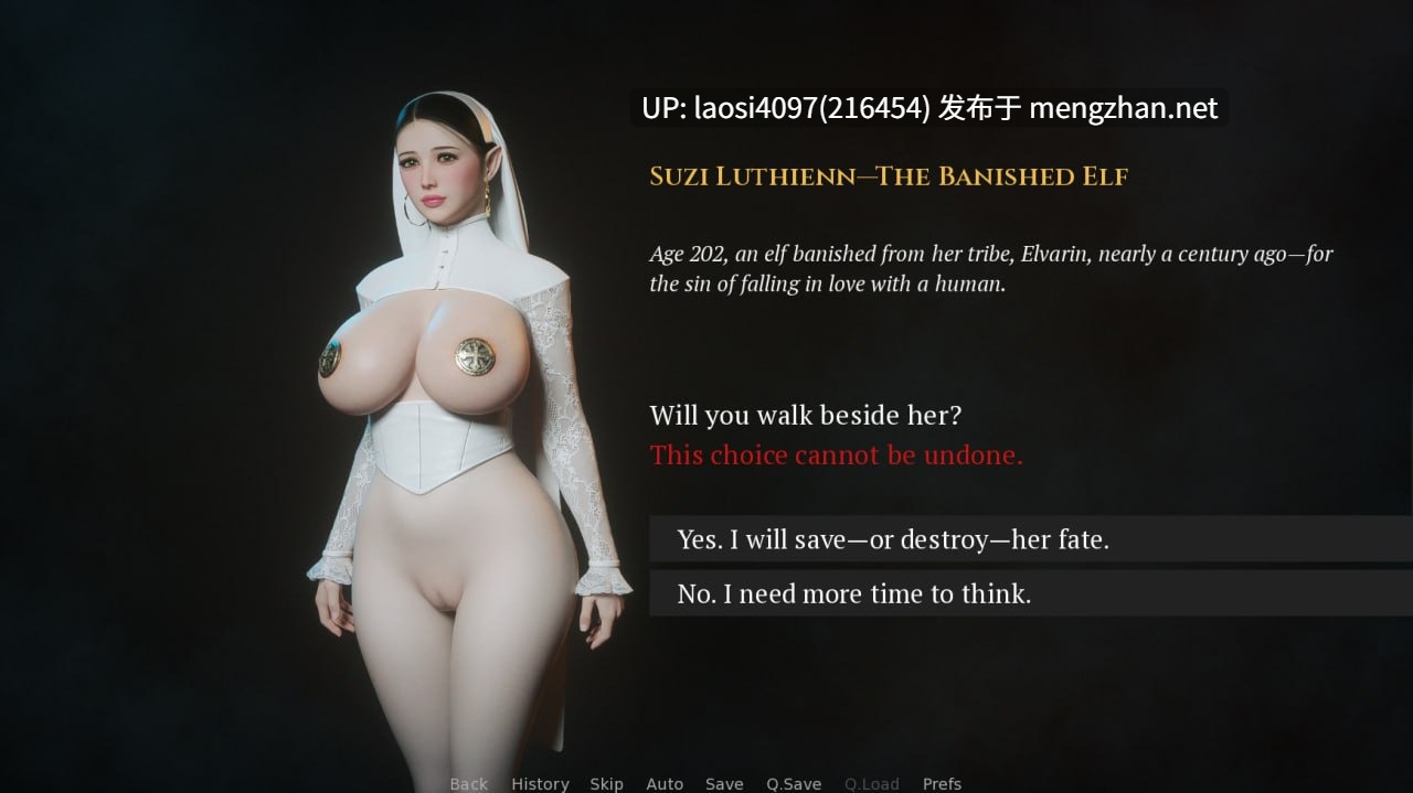 【0.4萌币】[SLG/PC]#陨落之花    #Fallen Lady The Game v0.3 AI汉化版