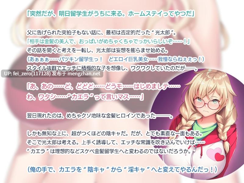 【PC/ADV/汉化】無知ムチ留学生を淫乱洗脳！～これってホントにこの国の文化なんですカ！？～-第3张图片-萌站