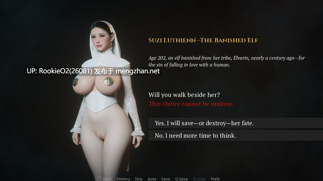 【SLG/新作/汉化/PC】陨落之花  /  Fallen Lady The Game v0.3 AI汉化版 Demo [600M]-第9张图片-萌站