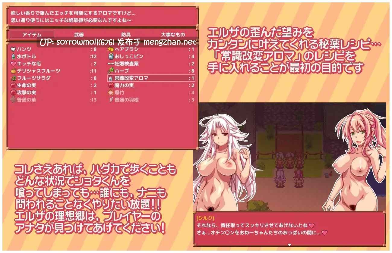【DLsite 汉化 系列  卖春/援交 姐姐×正太 内射/中出 怀孕 分娩 骨科 反向奸 西瓜肚/孕妇】おねーちゃん錬金術師エルザのショタ喰いザーメンクエスト 大姐姐炼金术士艾尔莎的正太吞食精液任务【ver1.00/RJ01134452/社团名:俺的嗜好】-第4张图片-萌站