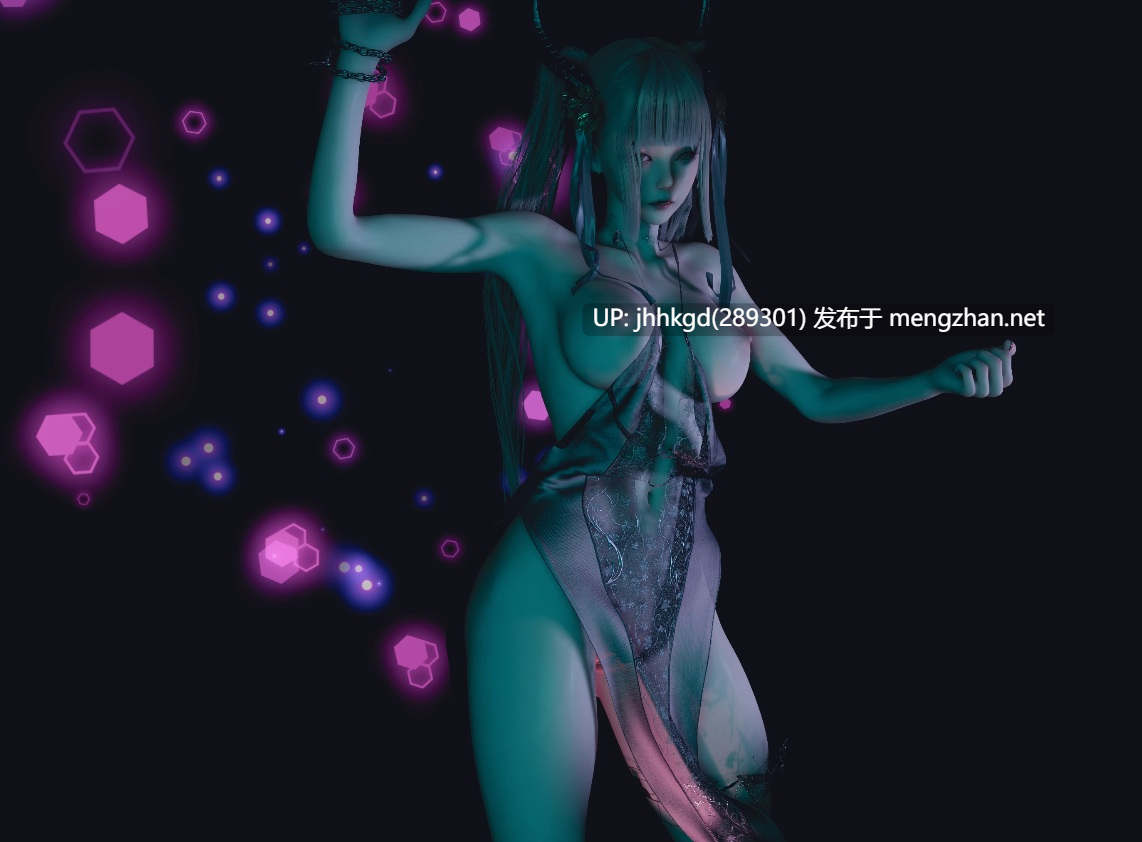 [3D/VAM/Ariaooo]A佬的新作，魅萝莉咚咚舞，童颜巨乳，a佬的打光和背景这一块还是牛（4k）[1.4G]-第2张图片-萌站