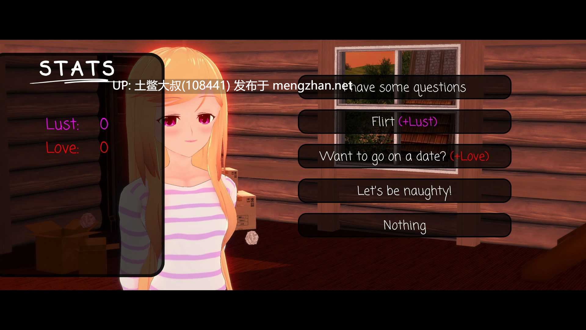 【3D日式SLG 怪物女 后宫 沙盒 男主 机翻】罪恶谷 Sinful Valley [v0.3]-第4张图片-萌站