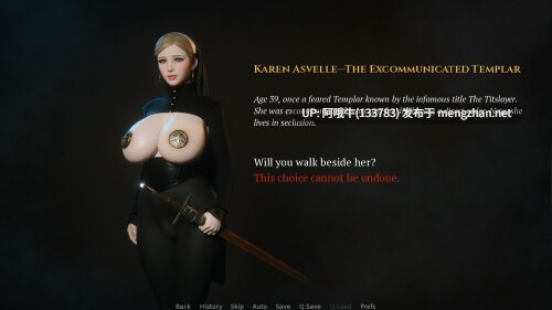 【欧美/SLG/汉化/PC/萌站内植】 堕落女士游戏 Fallen Lady The Game v0.3 Demo [0.75G]【序号4558】-第3张图片-萌站