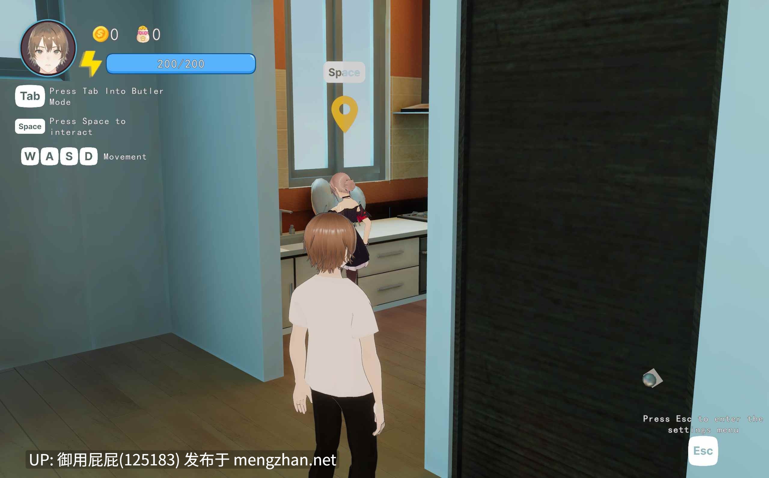 [互动SLG/动态/更新] 好色管家俏姐妹 Lustful Butler And Charming Sisters v0919 STEAM生肉步兵版 正式版+存档 [550M]-第6张图片-萌站