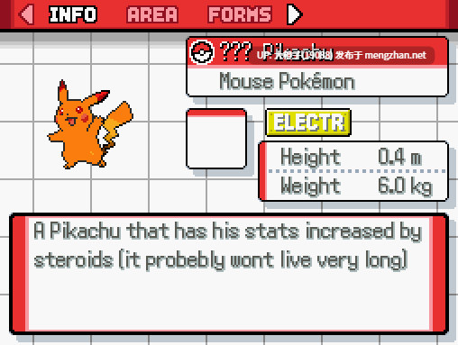 [RPG步兵PC][宝可梦] 口袋妖怪搞砸版 Pokemon Messed Up Version -XXX- v2.1[最终版本][830M]-第6张图片-萌站