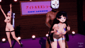 新作-樋○楓&月○美兎-キスキツネ [XX Show]  - HI○CHI KA○DE&TSU○NO MIT○-Kiss Kitsune [XX Show]-第5张图片-萌站