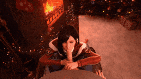 【1K/无修/无水印】旧作-[Horny Herring]-Tifa Christmas-蒂法的圣诞礼物-1K[中文字幕]-第2张图片-萌站