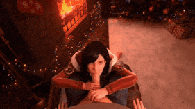 【1K/无修/无水印】旧作-[Horny Herring]-Tifa Christmas-蒂法的圣诞礼物-1K[中文字幕]-第7张图片-萌站
