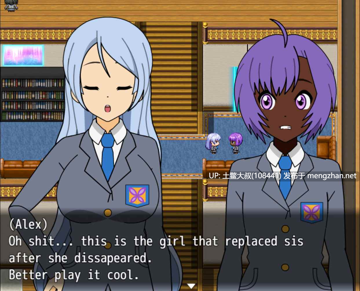 【2D日式RPG 冒险 校园 科幻 控制 机翻】网络战少女学院 Cyberspace Battle Maiden Academy [v27] 1.8GB-第10张图片-萌站