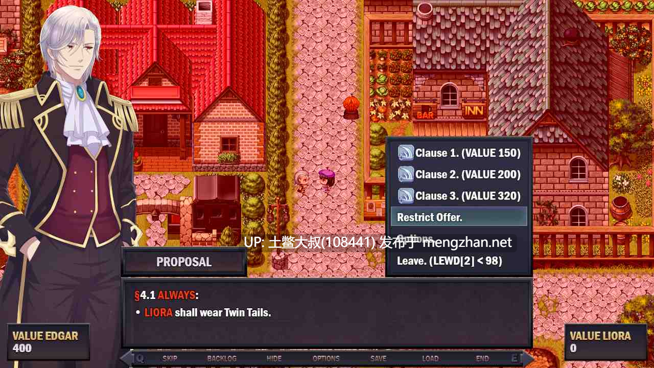 【2D日式RPG 腐败 NTR 机翻】莉奥拉的尊严代价 Liora's Price of Dignity [v0.2.0]-第10张图片-萌站