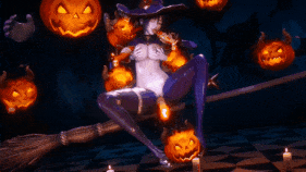【4K/无修/无水印】新作-[Elarbaby]-Mona🎃【Happy Halloween】-4K-第14张图片-萌站