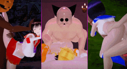 【R-18MMD】美少女戦士セーラーデビルーク × Happy Halloween