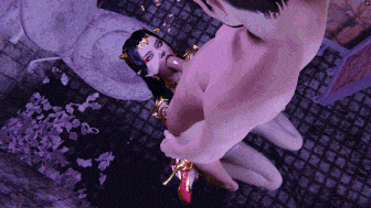 [3D动画/小梦]  公测美杜莎 性感黑丝御姐厕所凌辱爆肏 [1G]-第4张图片-萌站