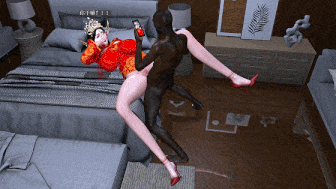 [3D动画/NTR/Brainocn] 25.10月新作：千金秘书之商务新娘 性感未婚妻被上司威胁献身给黑人客户 [5.12G]-第2张图片-萌站
