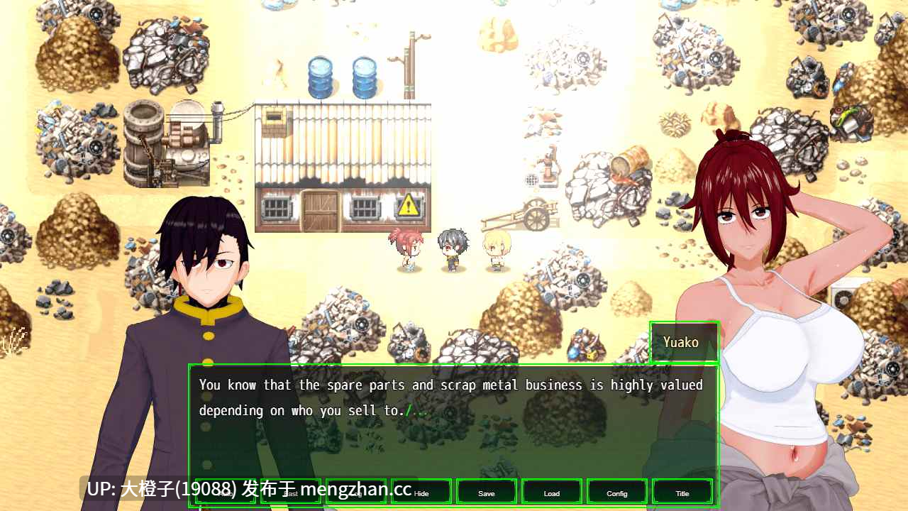[RPG汉化PC步兵动态] Dezato Wasteland v0.0.9 [2.5G]-第10张图片-萌站