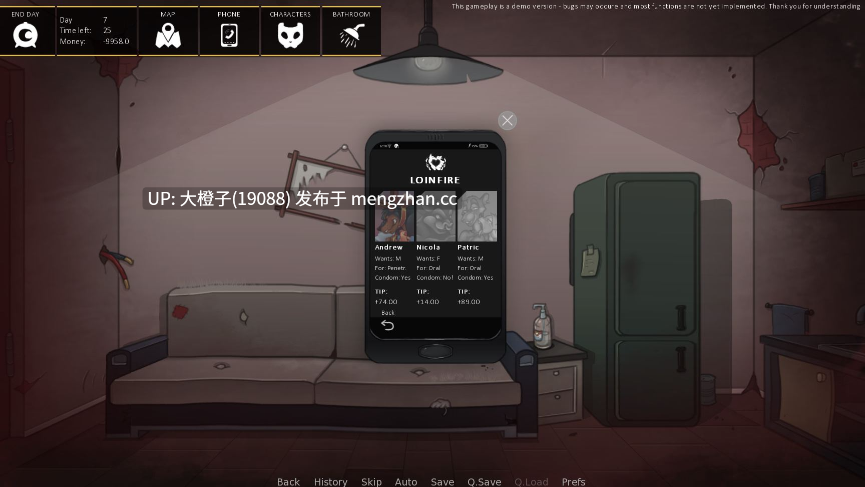 [SLG汉化动态步兵PC福瑞]债务人 Debtors V6.2[1.18G]-第18张图片-萌站