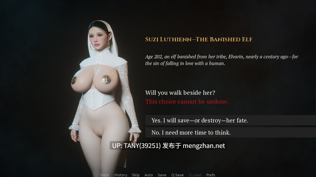 #陨落之花    #Fallen Lady The Game v0.3 AI汉化版-第2张图片-萌站
