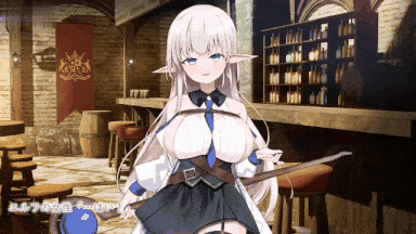 67.[どろっぷす!] なぜかぼっちのマチルダさん!～巨乳スケベエルフと二人きりのダンジョン攻略～ モーションアニメ [中文字幕][视频67]-第3张图片-萌站