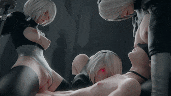 [3D动画/Miwo3x]  25.10月新作：2B+凯妮+尤菲+影心+A2 [1.5G]-第6张图片-萌站