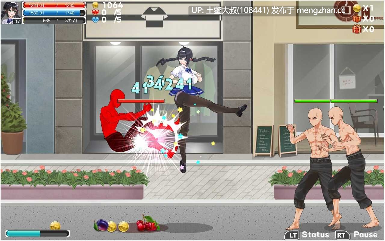 【2D日式ACT 横板格斗 女主 怪物 强奸 RPG 官方中文】战斗少女尤里 FIGHTING GIRL YURI [v0.19]-第6张图片-萌站