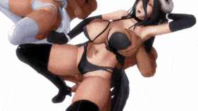 新作-[OVERLORD] Albedo - Dynamic hip swing dance-第3张图片-萌站