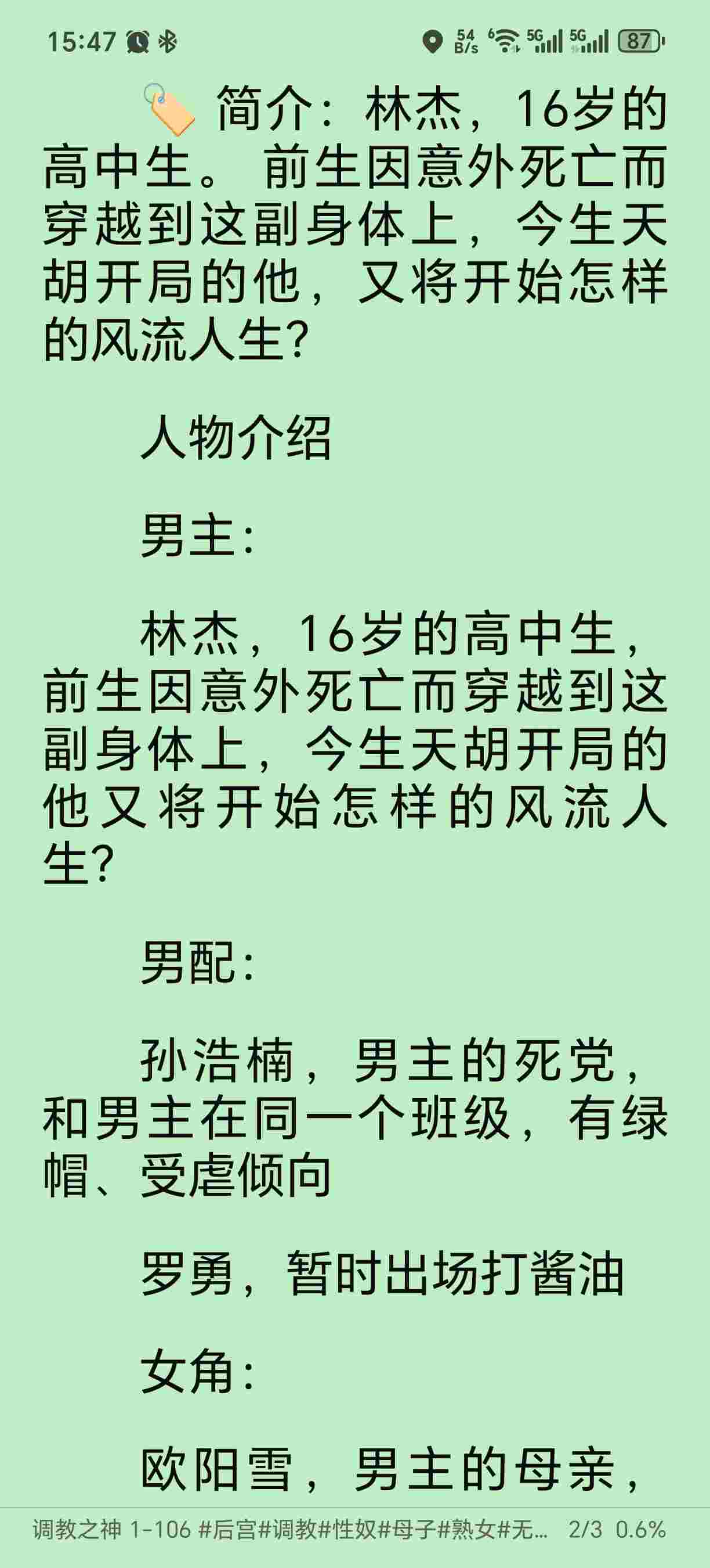 调教之神 1-106 #后宫#调教#性奴#母子#熟女#无绿