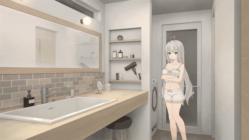 【2D日式SLG 互动 乱伦 幻想 妹妹 官方中文】与我低调的妹妹共度简单生活 A Simple Life with My Unobtrusive Sister [v0.85] 3GB-第8张图片-萌站