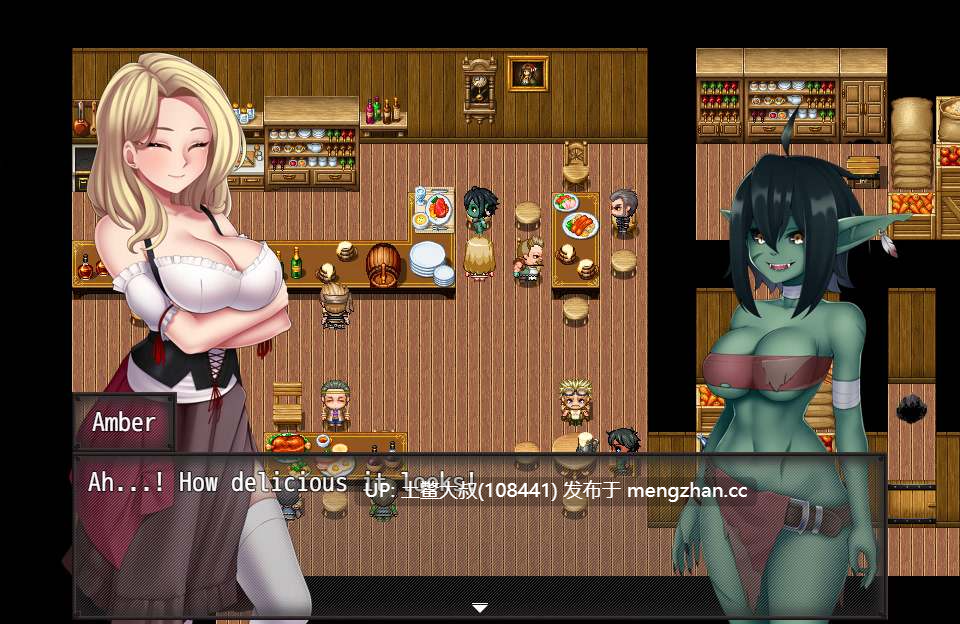 【2D日式RPG 女主 怪物 沙盒 冒险 机翻】琥珀拥抱 Amber Embraces [Ch.3 v0.70] 1.23GB-第6张图片-萌站