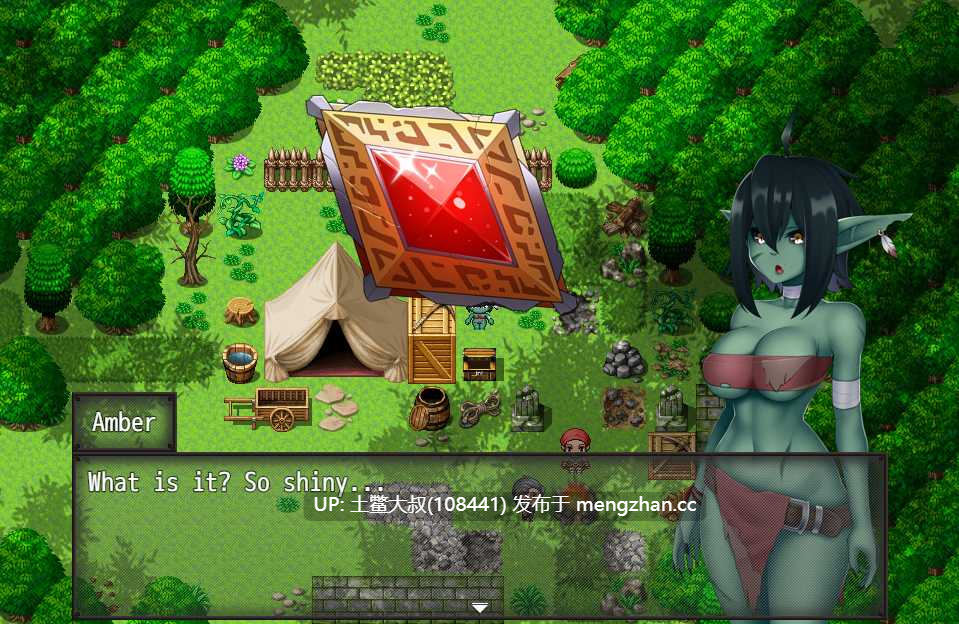 【2D日式RPG 女主 怪物 沙盒 冒险 机翻】琥珀拥抱 Amber Embraces [Ch.3 v0.70] 1.23GB-第9张图片-萌站