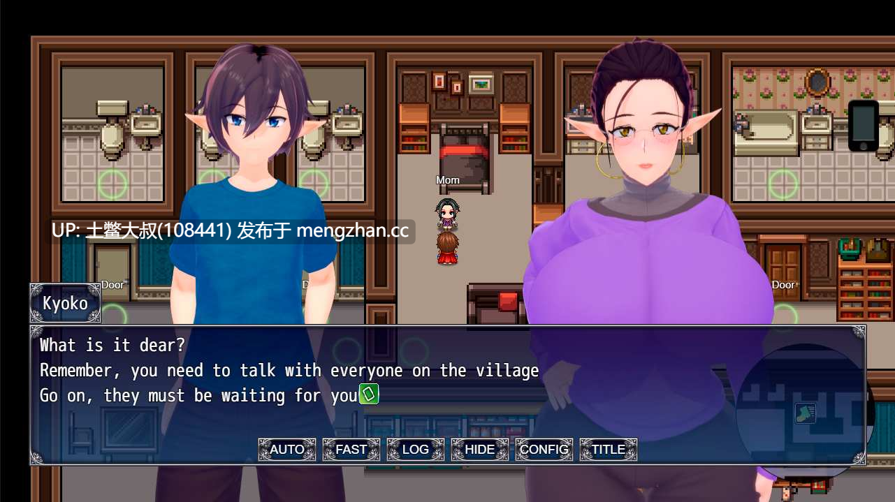 【3D日式RPG 即时战斗 腐败 后宫 乱伦 机翻】精灵村的祝福 Blessing of the Elven Village [v0.6.2] 4.3GB-第2张图片-萌站