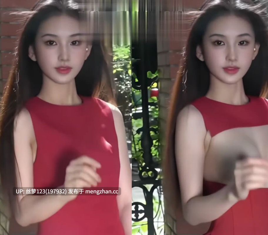 AI脱衣顶级网红 婷逸婷&黄玉瑶 绝对的人间绝色 超刺激双视角露点福利！