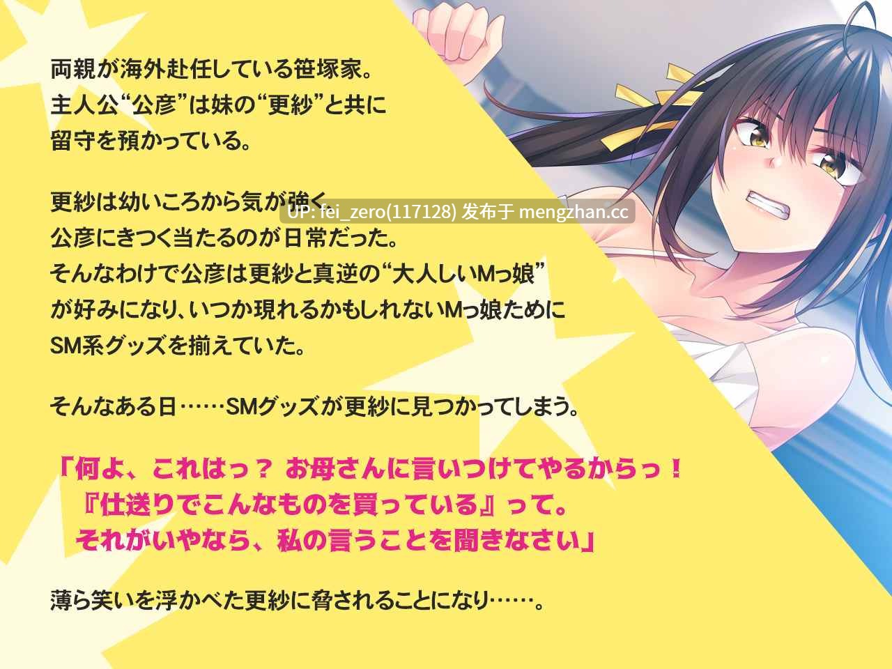 【PC/ADV/汉化】ご主人様は妹ですか？～Ｍっ娘好きの俺が、なんで妹のＭ男に！？～