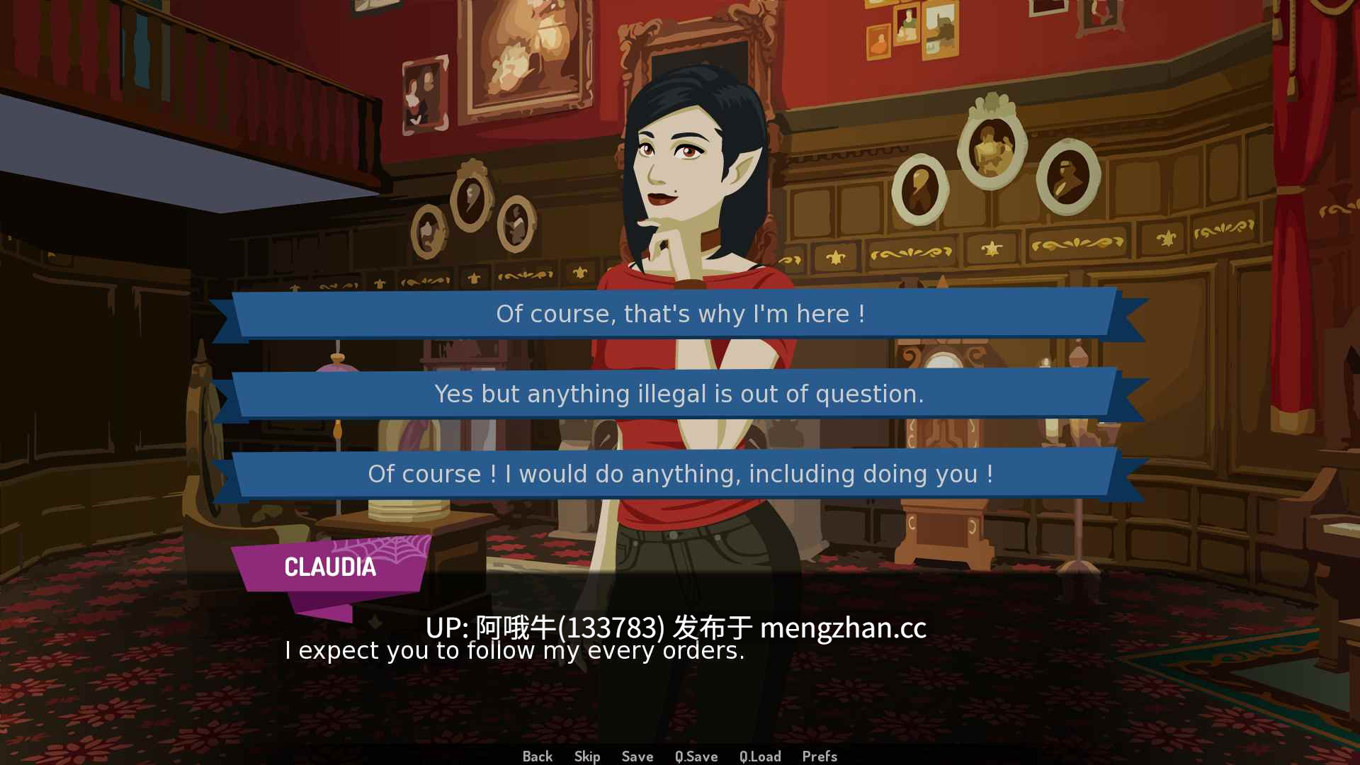 【2D/怪物女孩/SLG/PC机翻/安卓生肉】吸血鬼嘴唇 Vampire Lips [v1.1] [KDT.prod][230M]【序号4693】-第4张图片-萌站