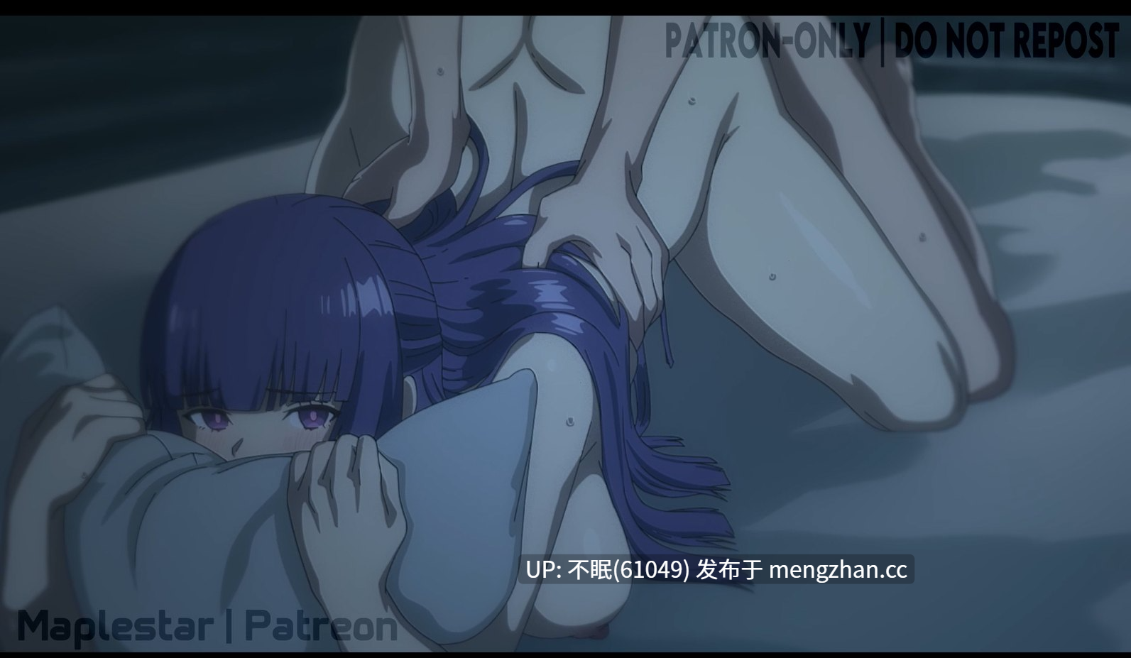 【葬送的芙莉莲/2K高清无码】菲伦全裸为休塔尔克取暖，被抱住操逼，难以逃脱的性福之夜-第4张图片-萌站
