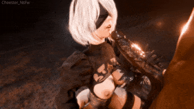 【1K/无修/无水印】新作-Cheester_NsFw-2509-11-1K-8.11-卡特琳娜+阿狸+2B+灵蝶+阿卡丽 性感女神黑色巨根爆肏中出-第11张图片-萌站