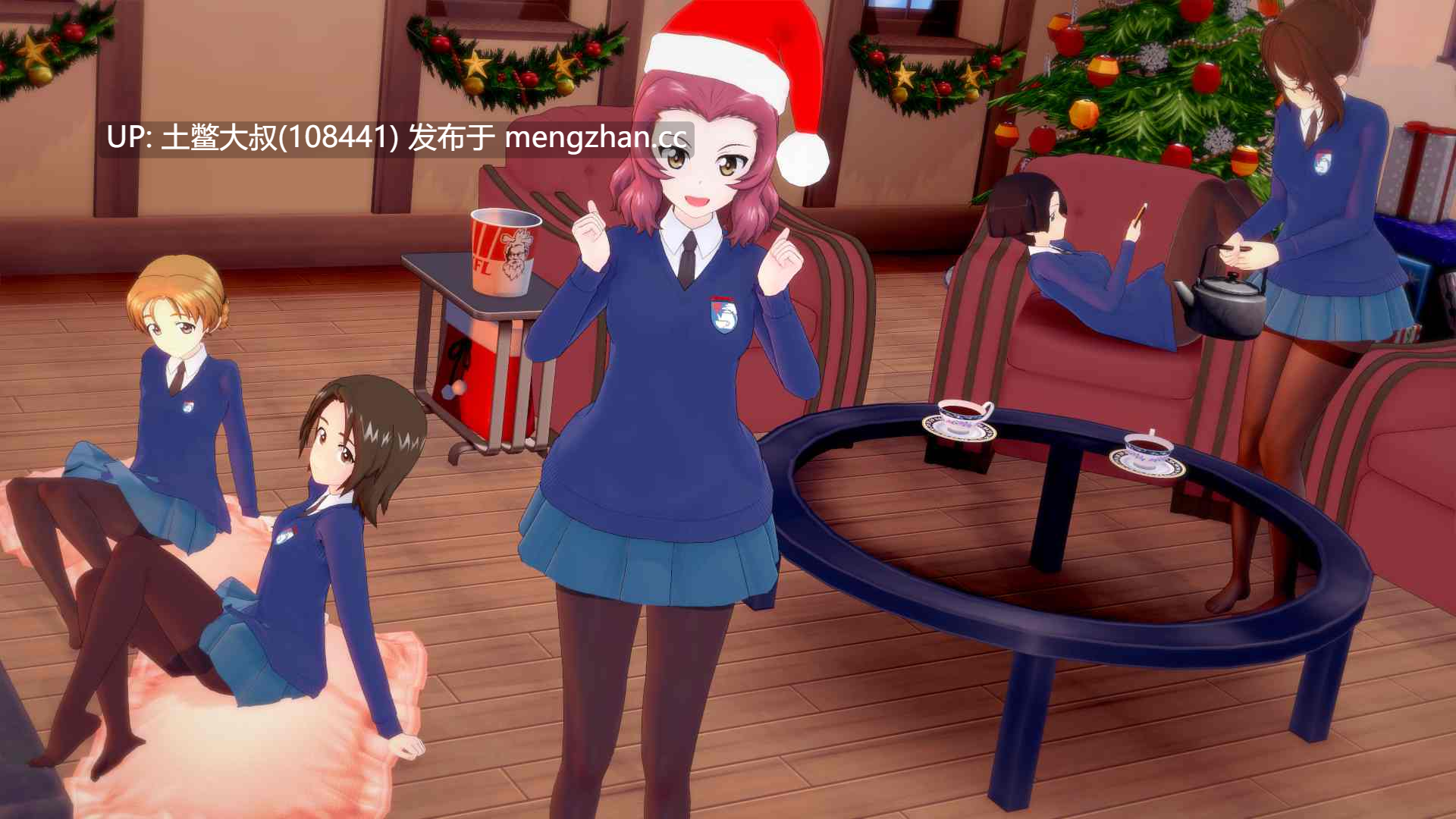 【3D日式SLG 动态 futa 后宫 乱伦 校园 机翻】少女与战车的战斗屌丝 Girls und Panzer der Panzussy [Final]-第6张图片-萌站