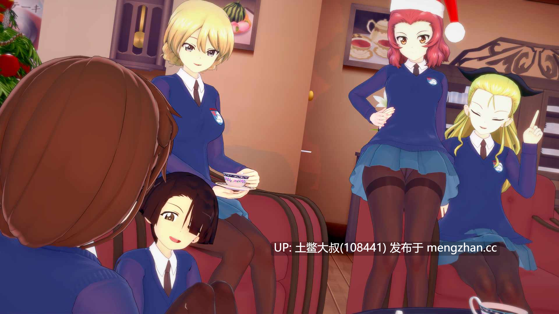 【3D日式SLG 动态 futa 后宫 乱伦 校园 机翻】少女与战车的战斗屌丝 Girls und Panzer der Panzussy [Final]-第9张图片-萌站
