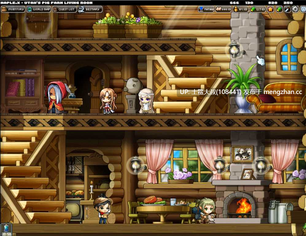 【2D日式RPG 冒险岛类 战斗 沙盒 腐败 后宫 OCR机翻】国王陨落 Kings Fall [v0.2.7.11] 2GB-第4张图片-萌站